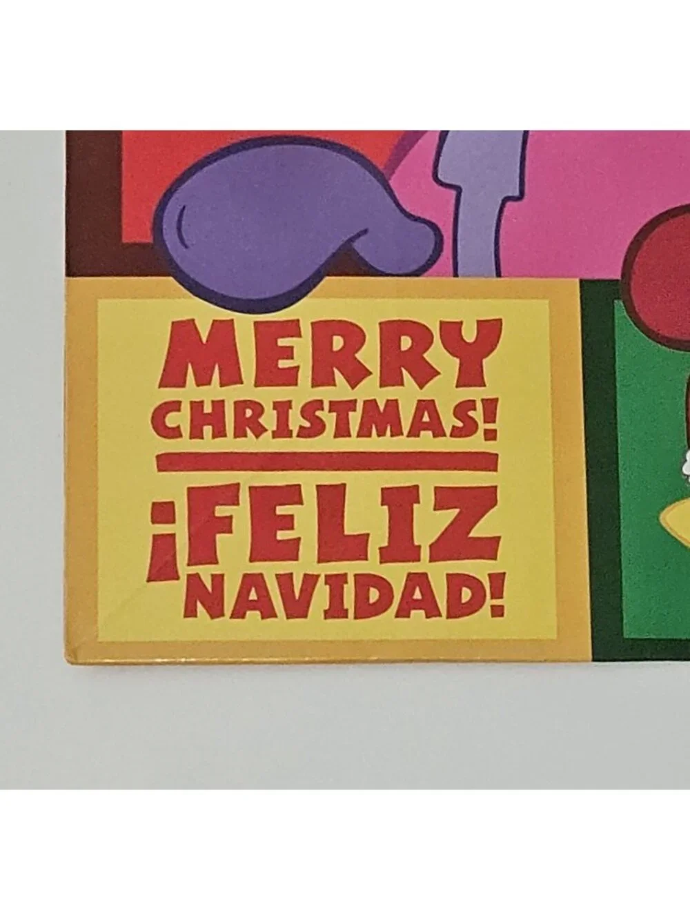Dora Explorer Gift Bag Merry Christmas Feliz Navidad 12.5